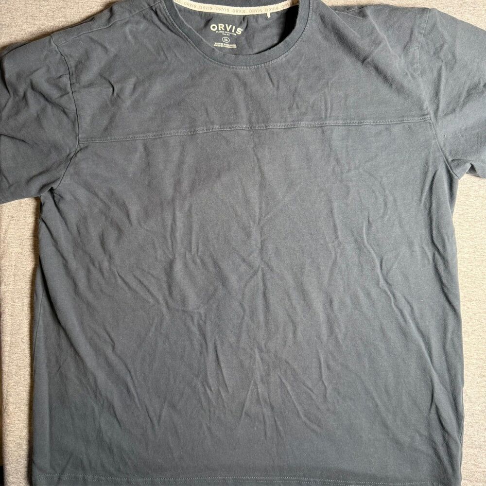 Orvis Classic Collection Tshirt Mens XL Blue Fly Fishing Sporting goods gear